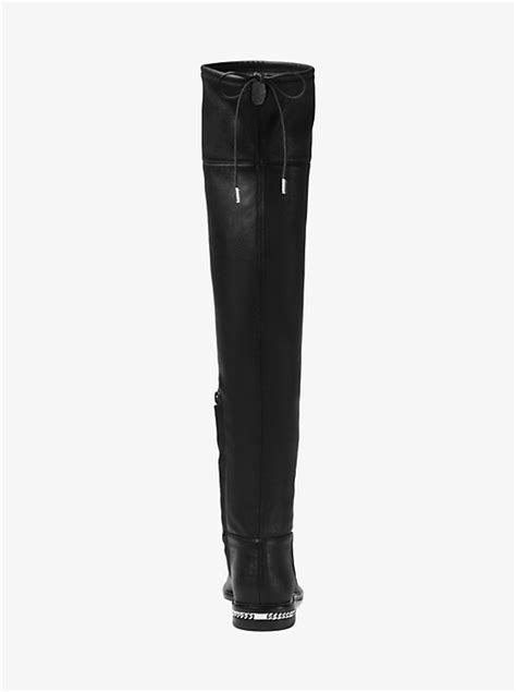 michael kors jamie stretch suede boot|michael michael kors jamie over the knee boot .